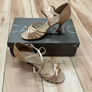 Capezio Ballroom Heel Tan